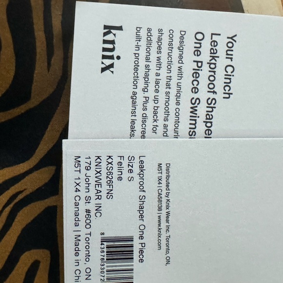 NWT Smash & Tess Sm One piece Leakproof Shaper Swimsuit - Picture 5 of 5